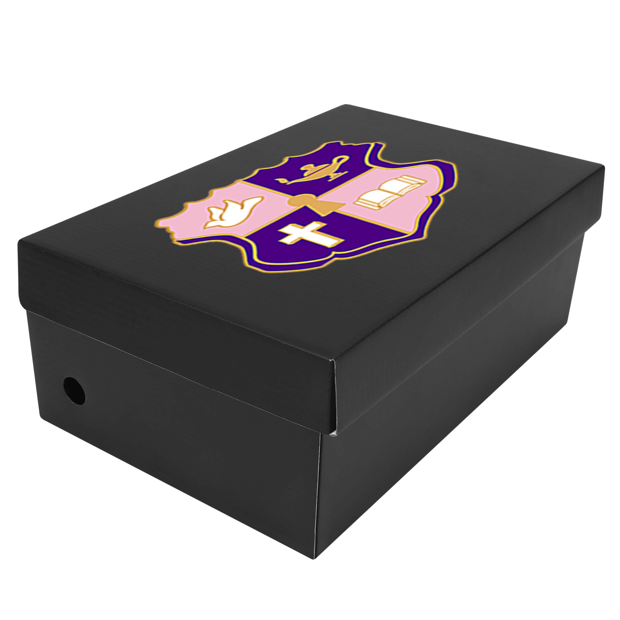 K.E.Ψ. Logo Shoe Box – Ink & Quill Concepts