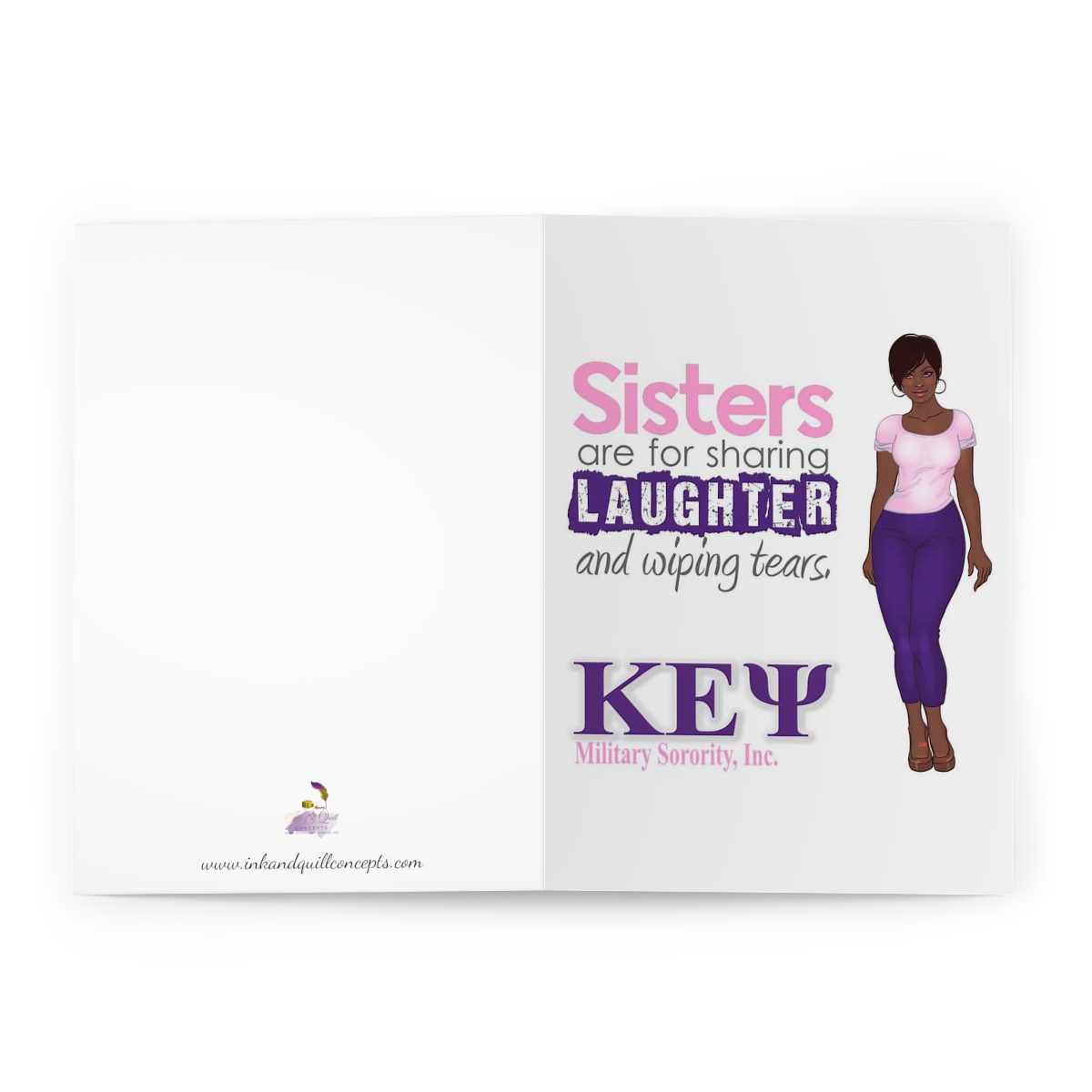 Sisters Greeting Cards (5 Pack) – Ink & Quill Concepts