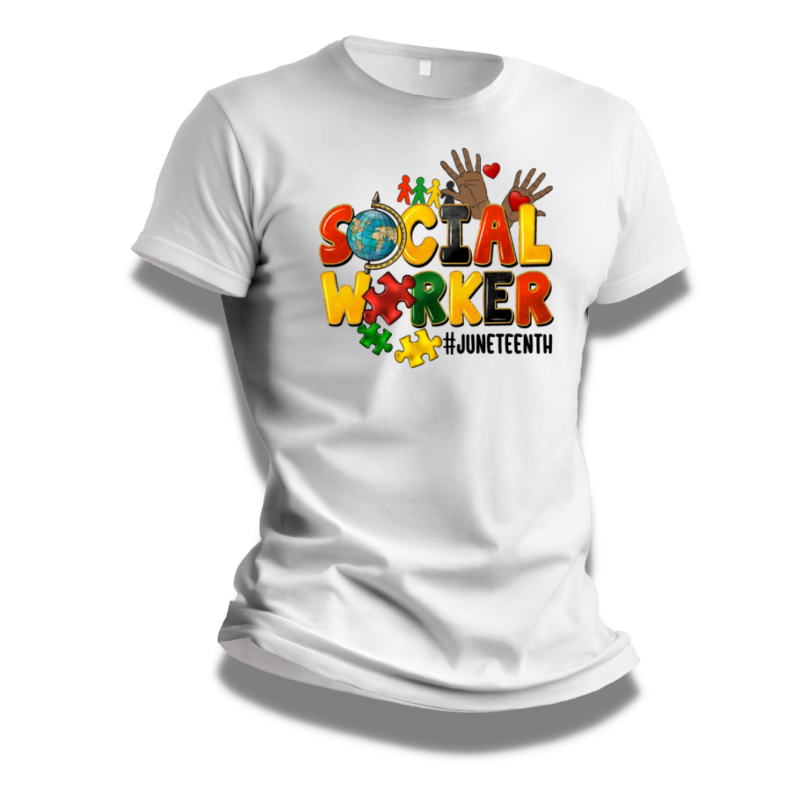 Empowering Social Workers: Juneteenth Edition T-Shirt