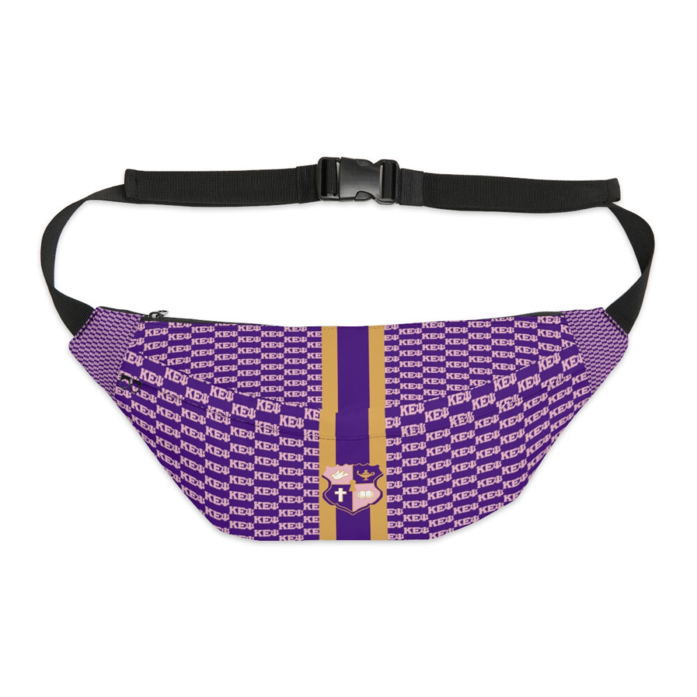 k.e.Ψ. purple large fanny pack