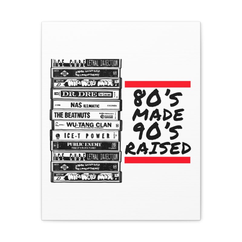80's Made 90's Raised Canvas Art - Image 44