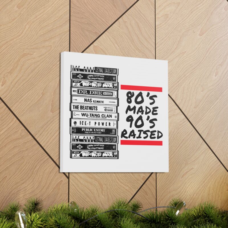80's Made 90's Raised Canvas Art - Image 35