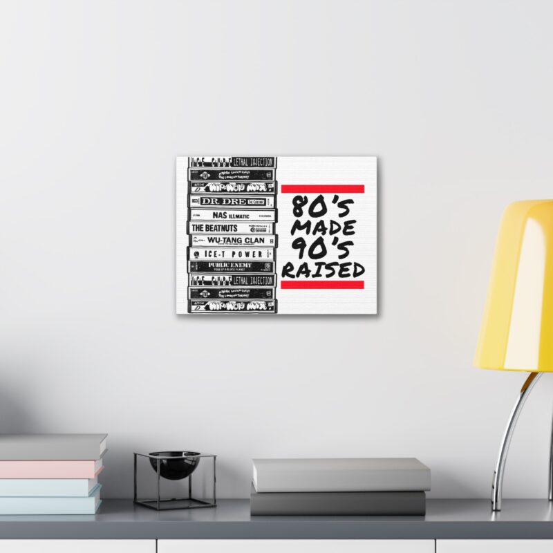 80's Made 90's Raised Canvas Art - Image 11