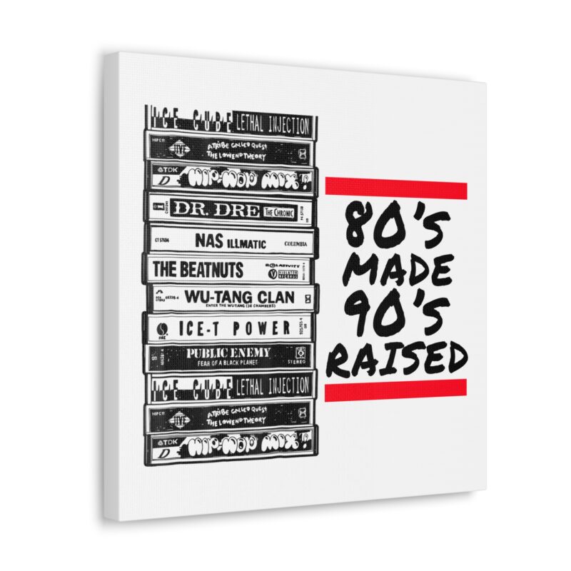 80's Made 90's Raised Canvas Art - Image 29