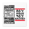 80's Made 90's Raised Canvas Art - Image 30