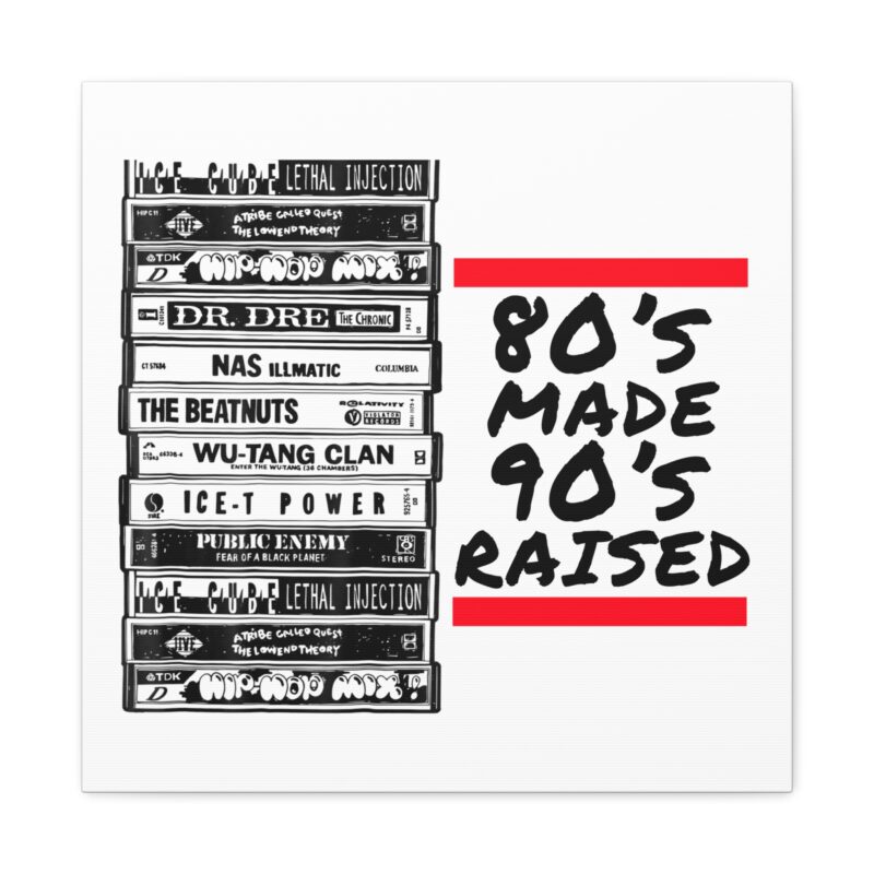80's Made 90's Raised Canvas Art - Image 51