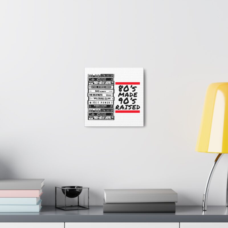 80's Made 90's Raised Canvas Art - Image 18