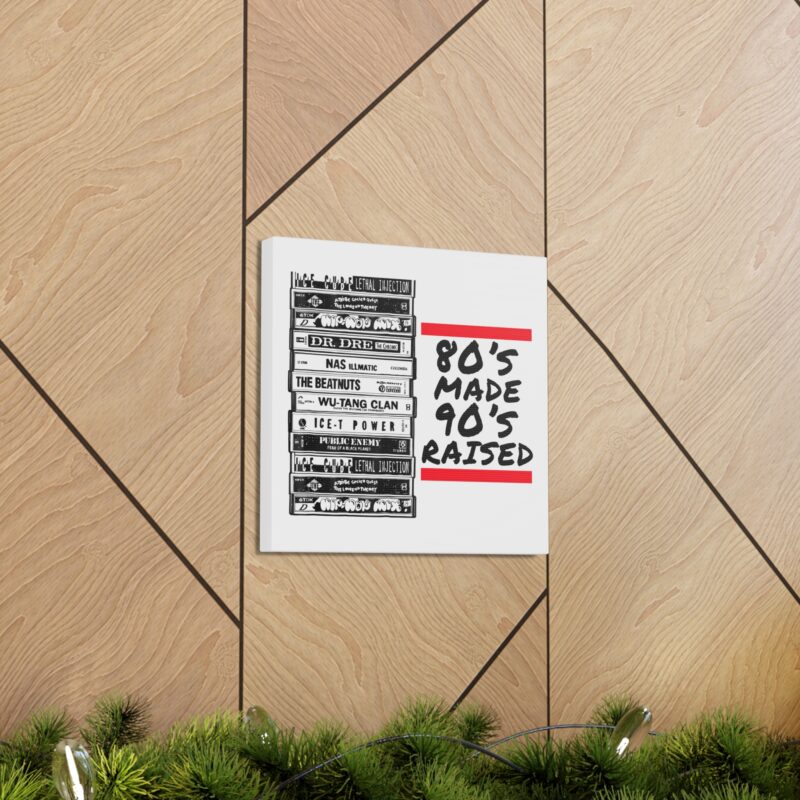 80's Made 90's Raised Canvas Art - Image 28