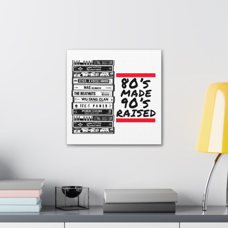 80's Made 90's Raised Canvas Art - Image 32
