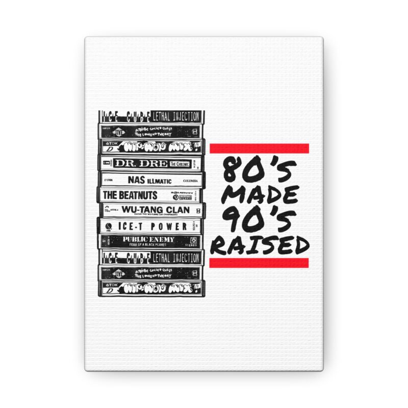 80's Made 90's Raised Canvas Art - Image 37