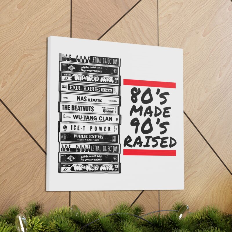 80's Made 90's Raised Canvas Art - Image 56