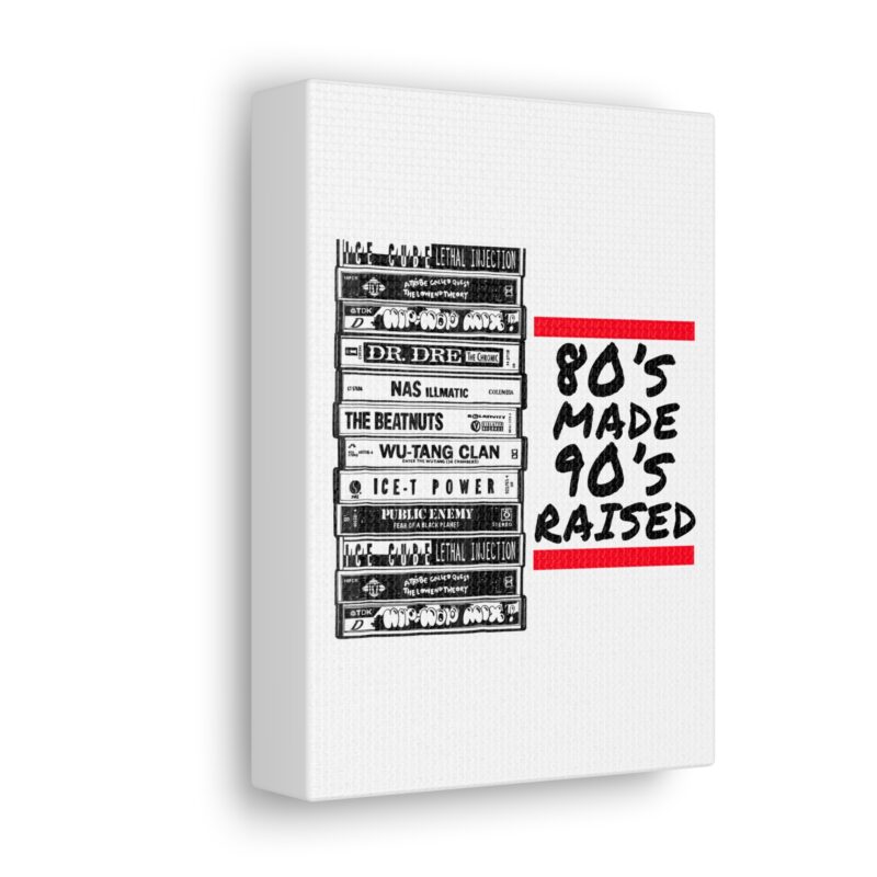80's Made 90's Raised Canvas Art - Image 36