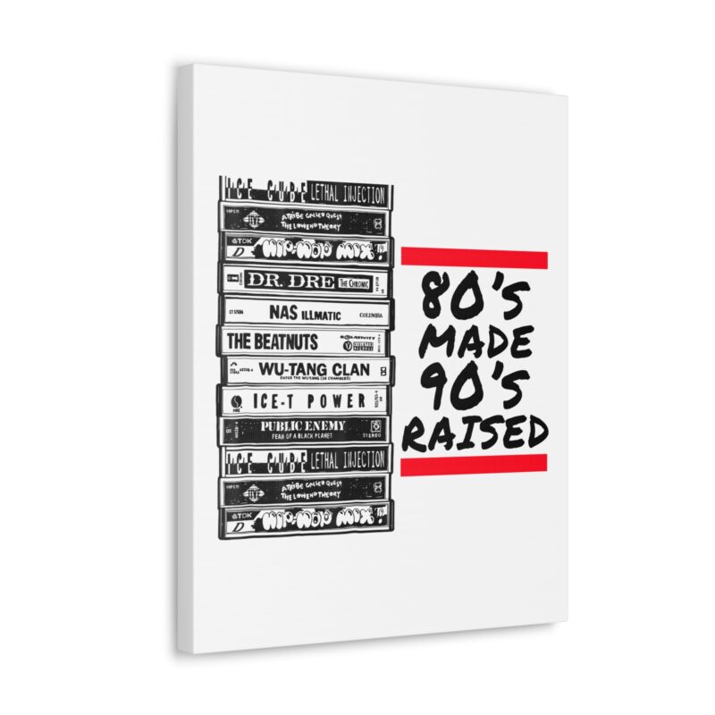 80's Made 90's Raised Canvas Art - Image 43