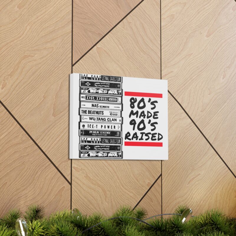 80's Made 90's Raised Canvas Art - Image 14