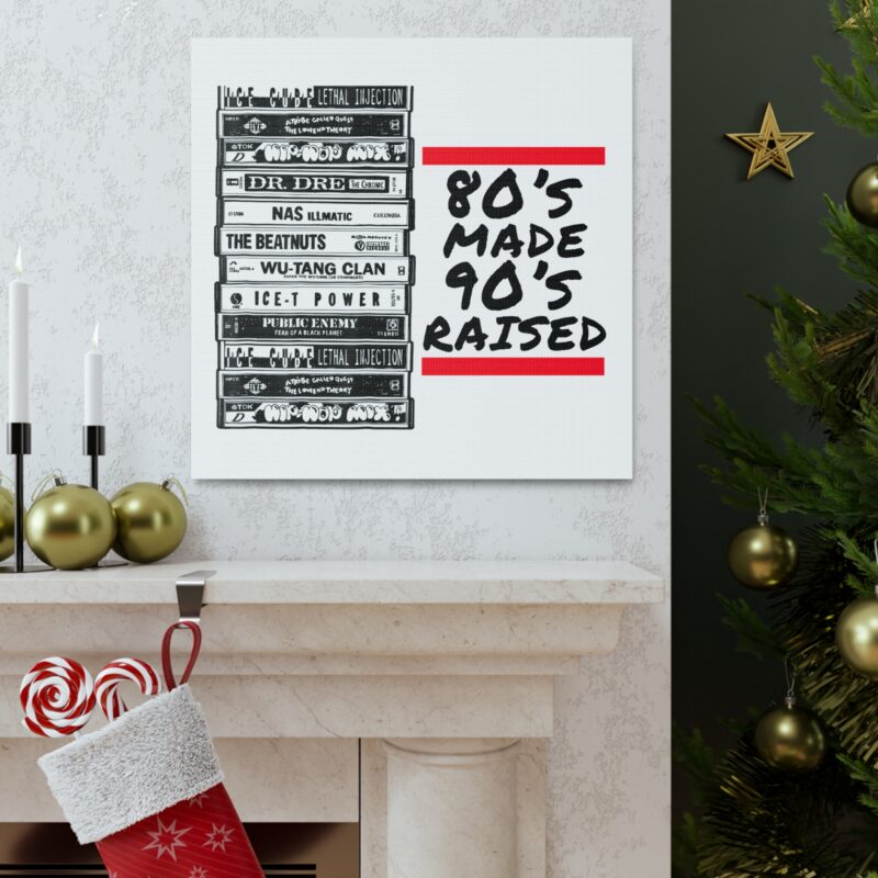 80's Made 90's Raised Canvas Art - Image 55