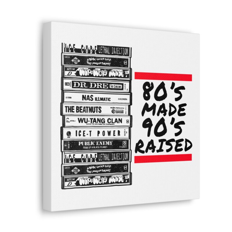 80's Made 90's Raised Canvas Art - Image 22