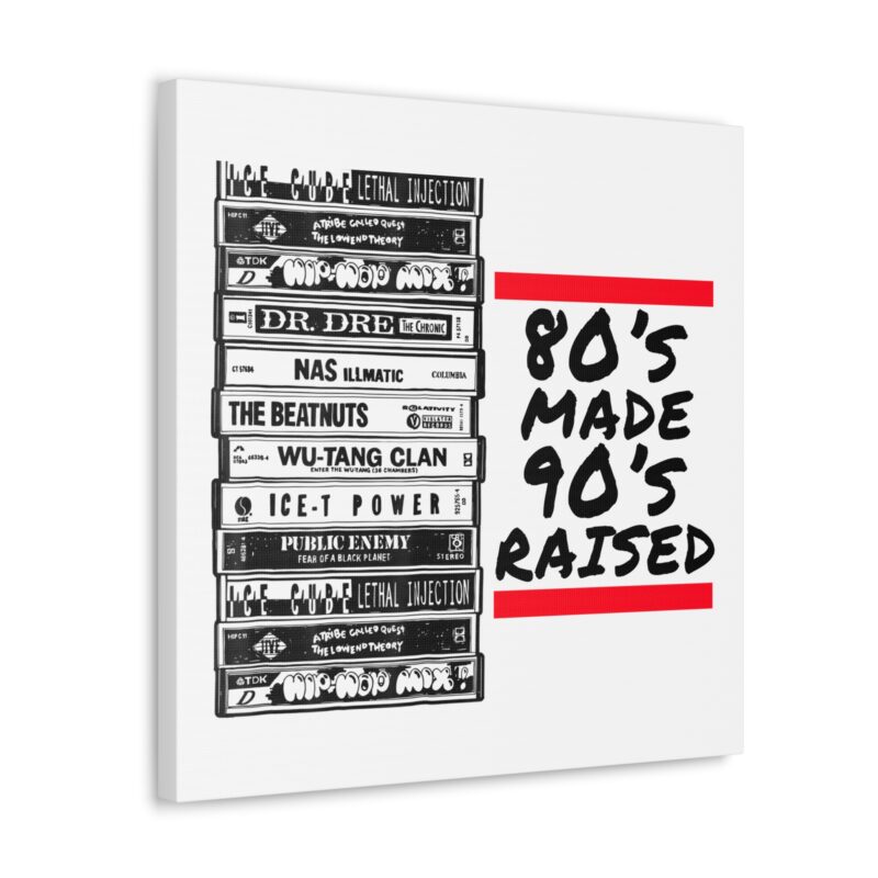 80's Made 90's Raised Canvas Art - Image 50