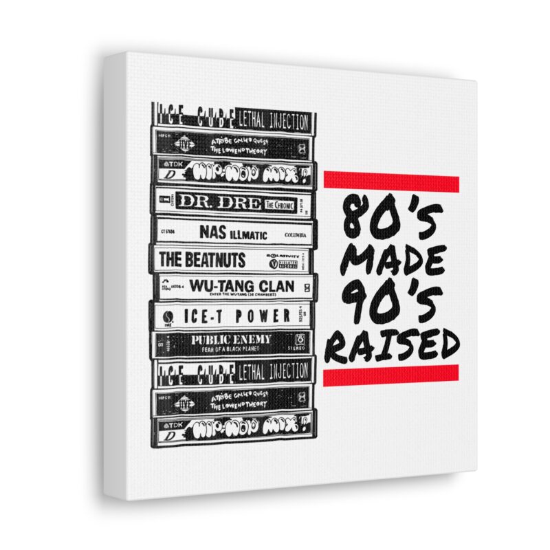 80's Made 90's Raised Canvas Art - Image 15
