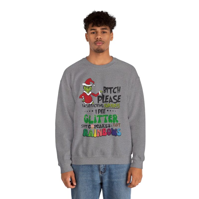 I Am Grinch Crewneck Sweatshirt - Image 50