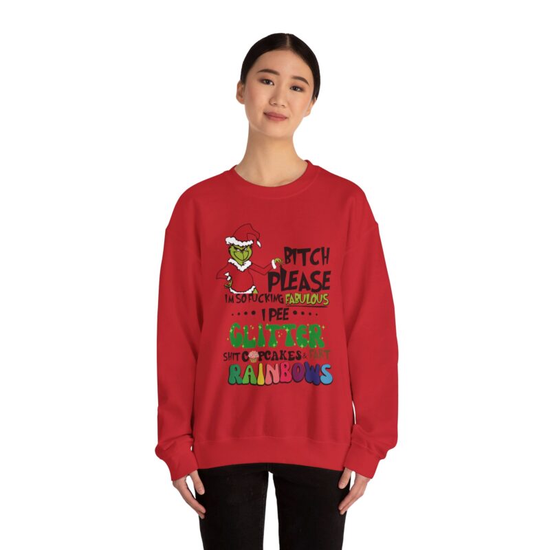 I Am Grinch Crewneck Sweatshirt - Image 5