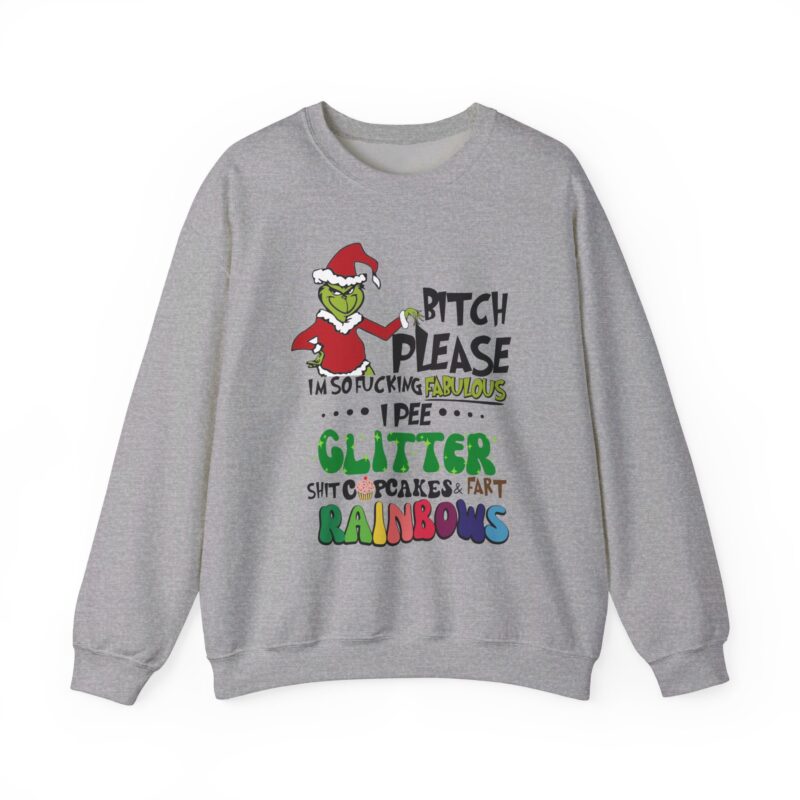I Am Grinch Crewneck Sweatshirt - Image 35