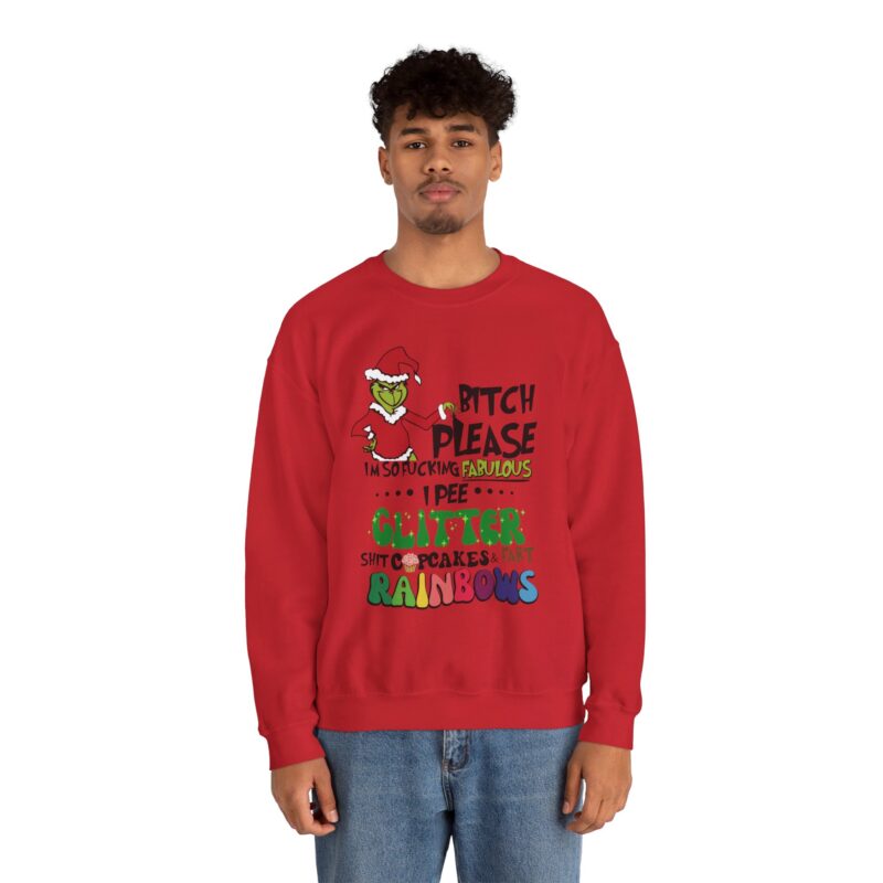 I Am Grinch Crewneck Sweatshirt - Image 6
