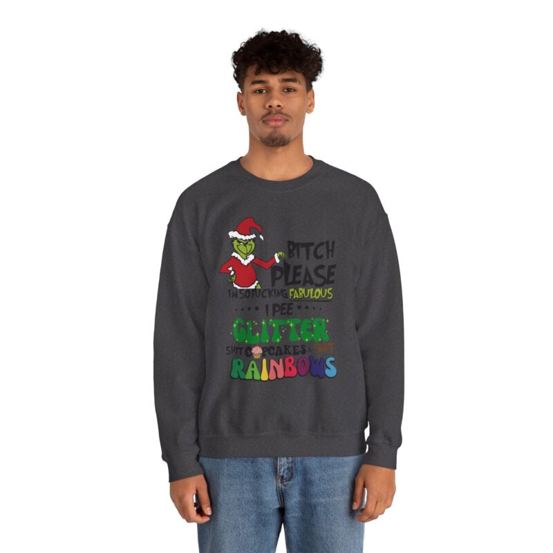 I Am Grinch Crewneck Sweatshirt - Image 61