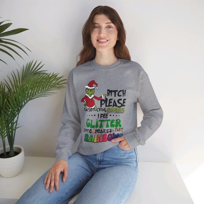 I Am Grinch Crewneck Sweatshirt - Image 34