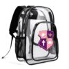 Kappa Epsilon Psi Clear Backpack - Image 2