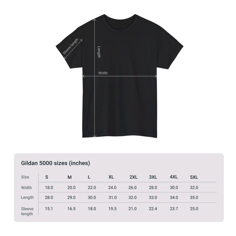 Unisex Heavy Cotton Tee - Image 10