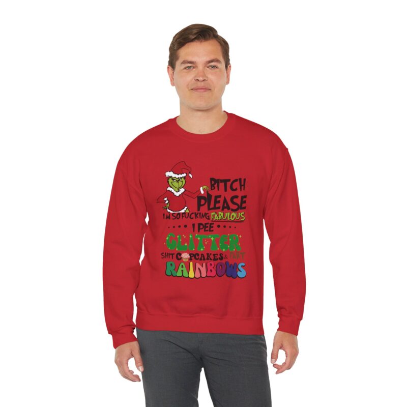 I Am Grinch Crewneck Sweatshirt - Image 7