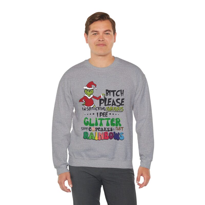 I Am Grinch Crewneck Sweatshirt - Image 40