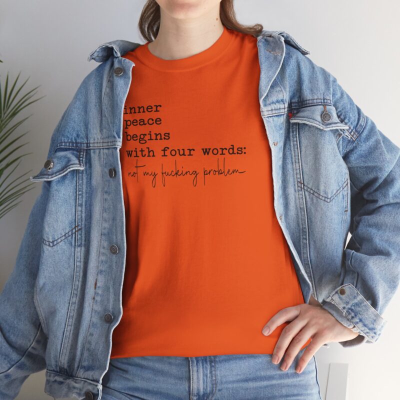 Inner Peace Statement Tee - Image 77
